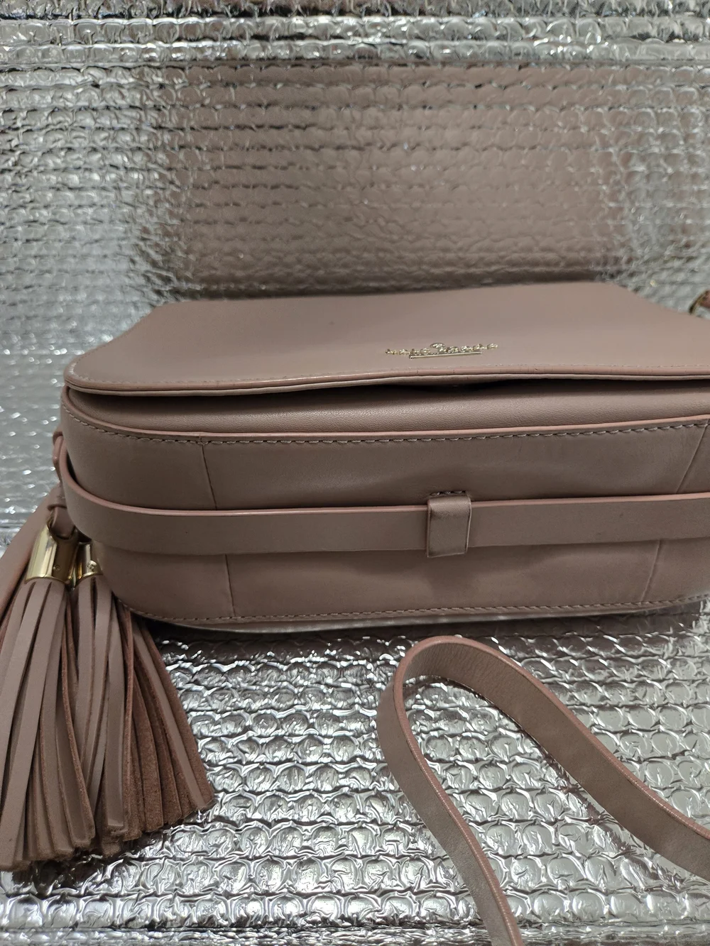 kate spade Dusty Pink Leather Crossbody Bag